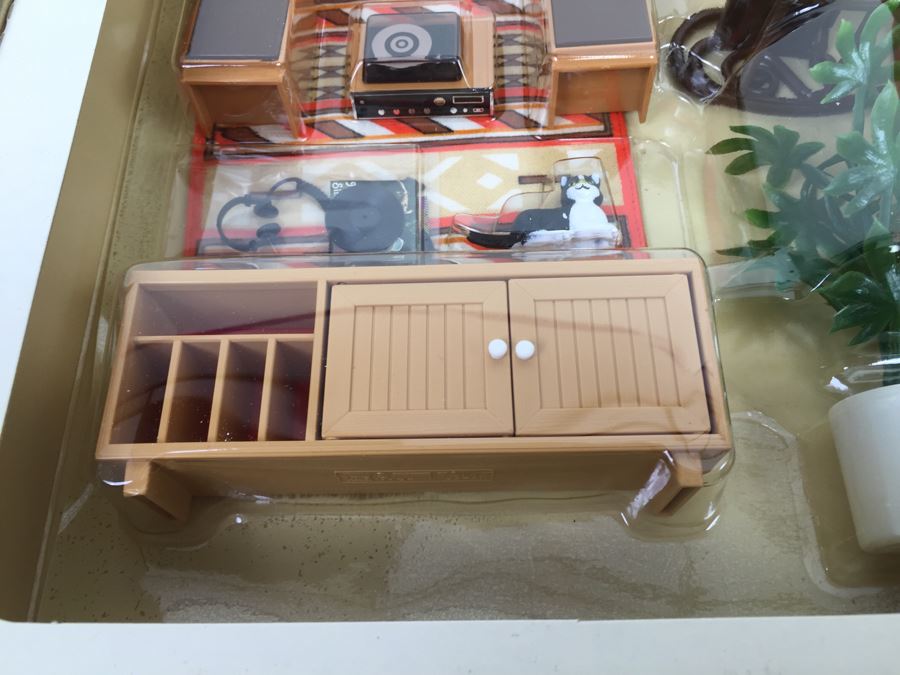 Smaller Homes Contemporary Dollhouse Furniture Stereo TOMY 2401 Vintage New Old Stock [Photo 14]