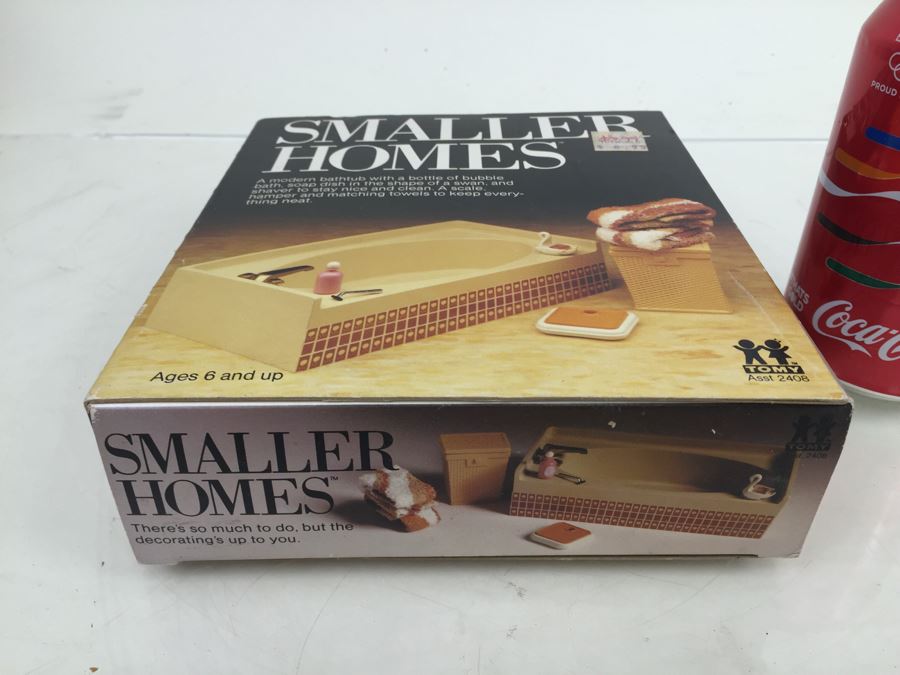 Smaller Homes Dollhouse Modern Bathtub TOMY 2408 Vintage [Photo 6]