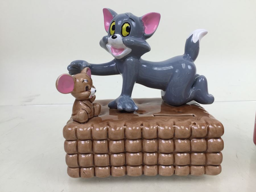 Rare Vintage Sylvester The Cat Ceramic Coin Bank Gorham Japan Metro ...