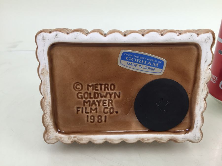 Rare Vintage Sylvester The Cat Ceramic Coin Bank Gorham Japan Metro Goldwyn Mayer Film Co. Vintage 1981 [Photo 10]