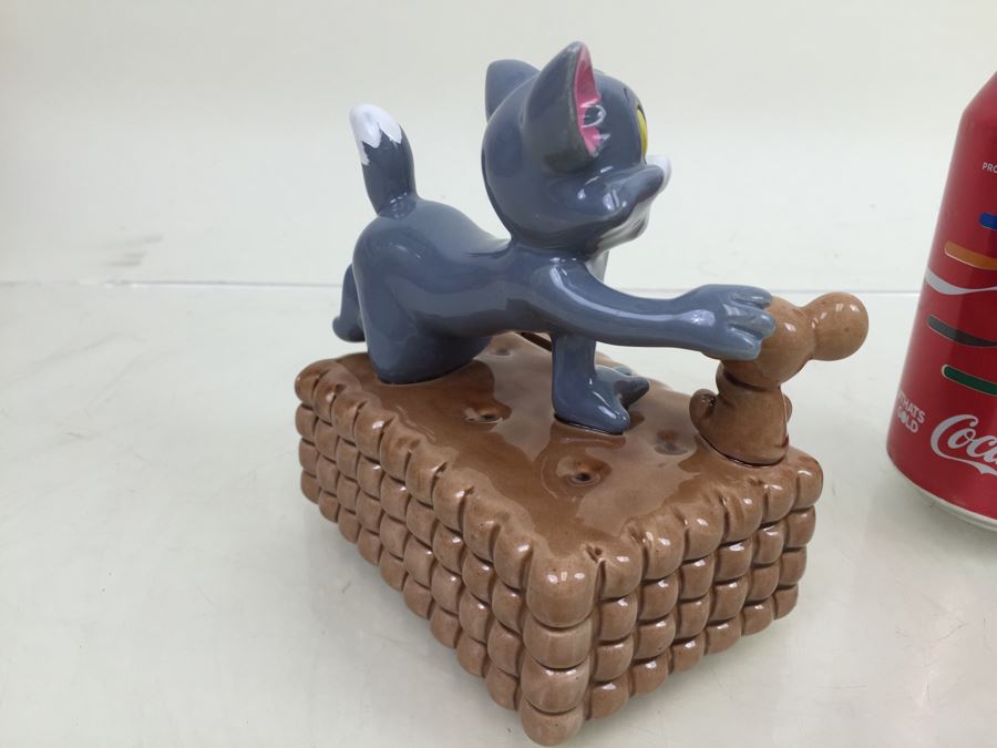 Rare Vintage Sylvester The Cat Ceramic Coin Bank Gorham Japan Metro Goldwyn Mayer Film Co. Vintage 1981 [Photo 7]