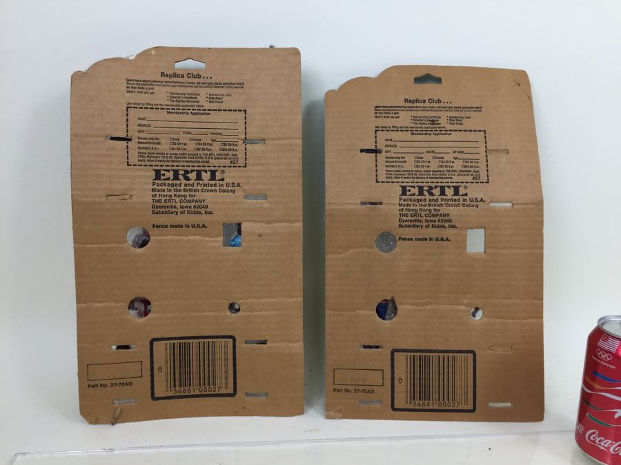 Pair Of ERTL Farm Set Tractor Farming Sets New Old Stock Sealed [Photo 3]