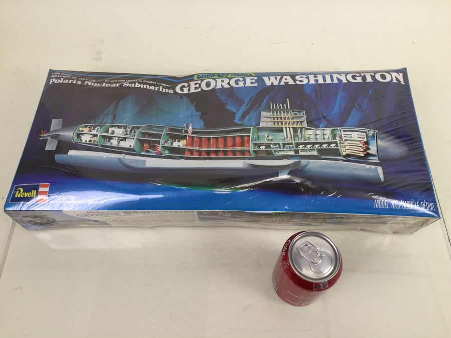 Revell George Washington Polaris Nuclear Submarine Model New Old Stock Sealed Vintage 1978 [Photo 1]