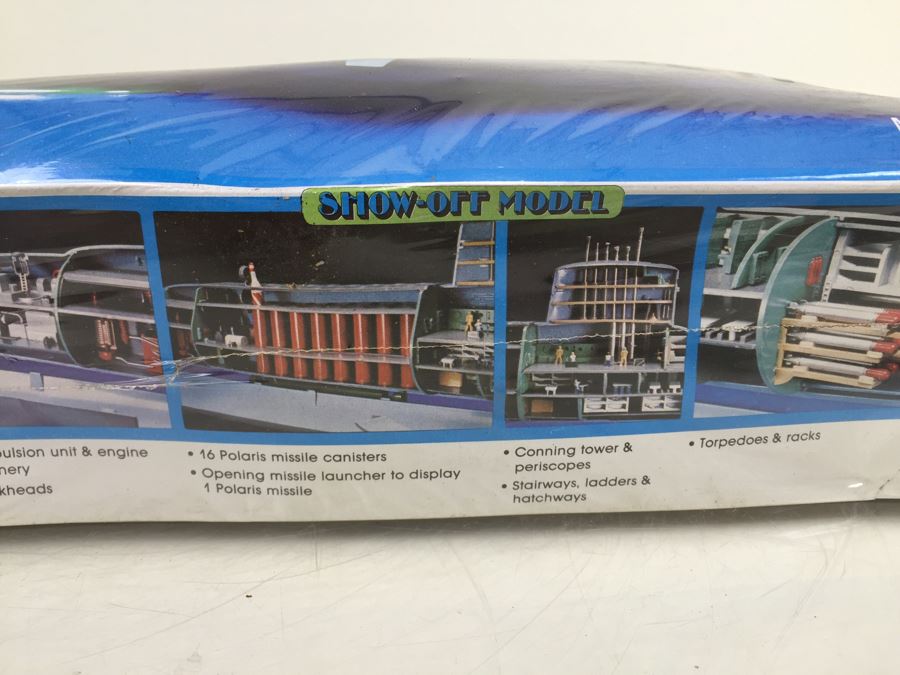 Revell George Washington Polaris Nuclear Submarine Model New Old Stock Sealed Vintage 1978 [Photo 8]