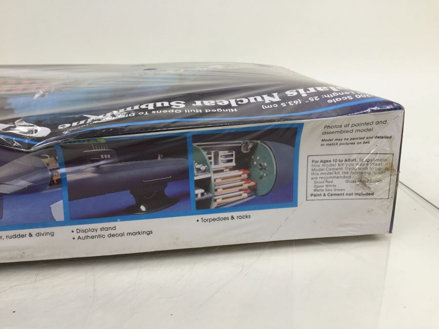 Revell George Washington Polaris Nuclear Submarine Model New Old Stock Sealed Vintage 1978 [Photo 16]