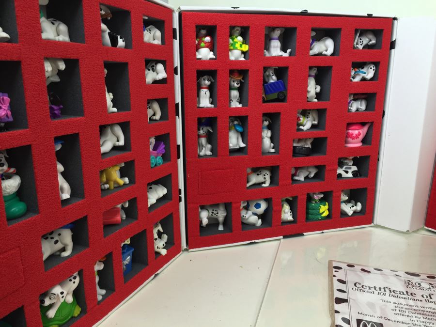 Disney's 101 Dalmatians Official Special Edition Collector Set From McDonalds Happy Meal Toys With Carrying Display Case And Certificate Of Authenticity Vintage 1996 [Photo 17]