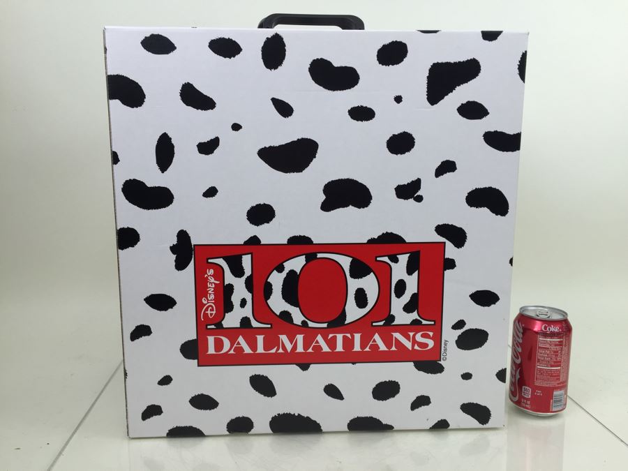 Disney's 101 Dalmatians Official Special Edition Collector Set From McDonalds Happy Meal Toys With Carrying Display Case And Certificate Of Authenticity Vintage 1996