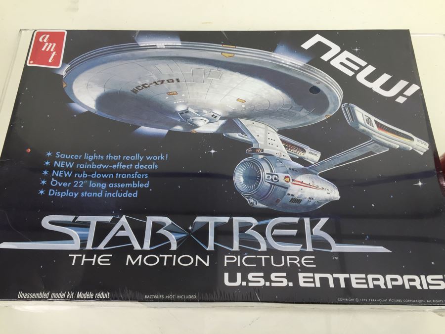 Matchbox Lesney AMT STAR TREK The Motion Picture U.S.S. Enterprise Model Kit New Old Stock Sealed Vintage 1979 [Photo 4]