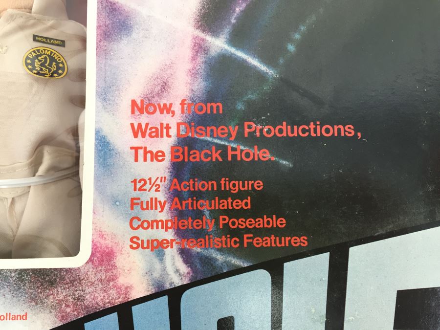 MEGO The Black Hole 'Captain Dan Holland' 12 1/2' Action Figure New In Box Vintage 1979 Walt Disney Productions [Photo 5]