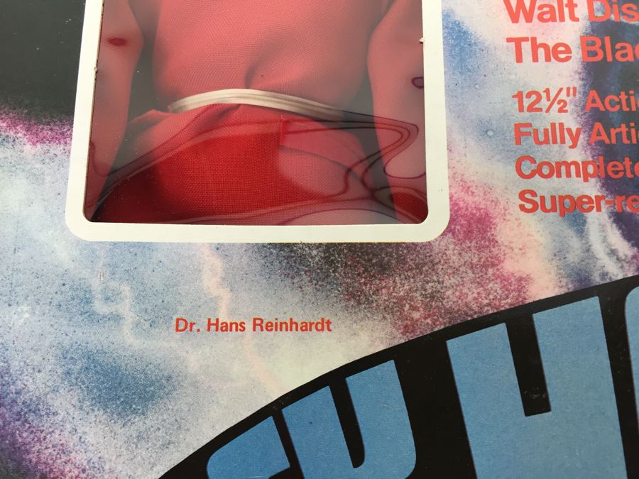 MEGO The Black Hole 'Dr. Hans Reinhardt' 12 1/2' Action Figure New In Box Vintage 1979 Walt Disney Productions [Photo 4]