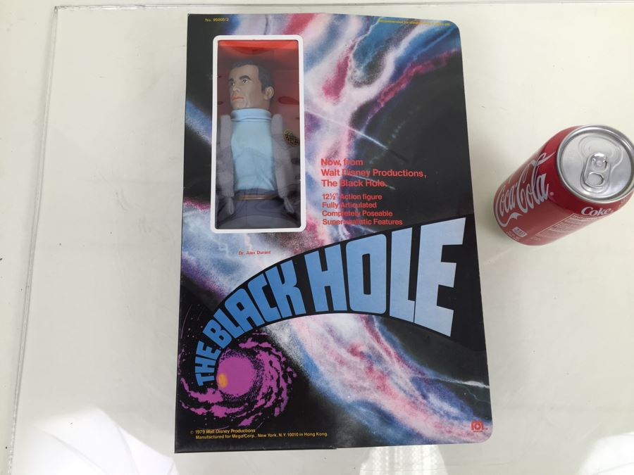MEGO The Black Hole 'Dr. Alex Durant' 12 1/2' Action Figure New In Box 95005/2 Vintage 1979 Walt Disney Productions