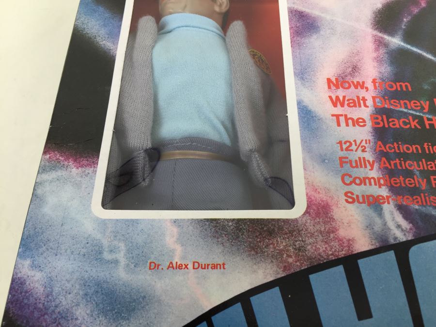 MEGO The Black Hole 'Dr. Alex Durant' 12 1/2' Action Figure New In Box 95005/2 Vintage 1979 Walt Disney Productions [Photo 5]