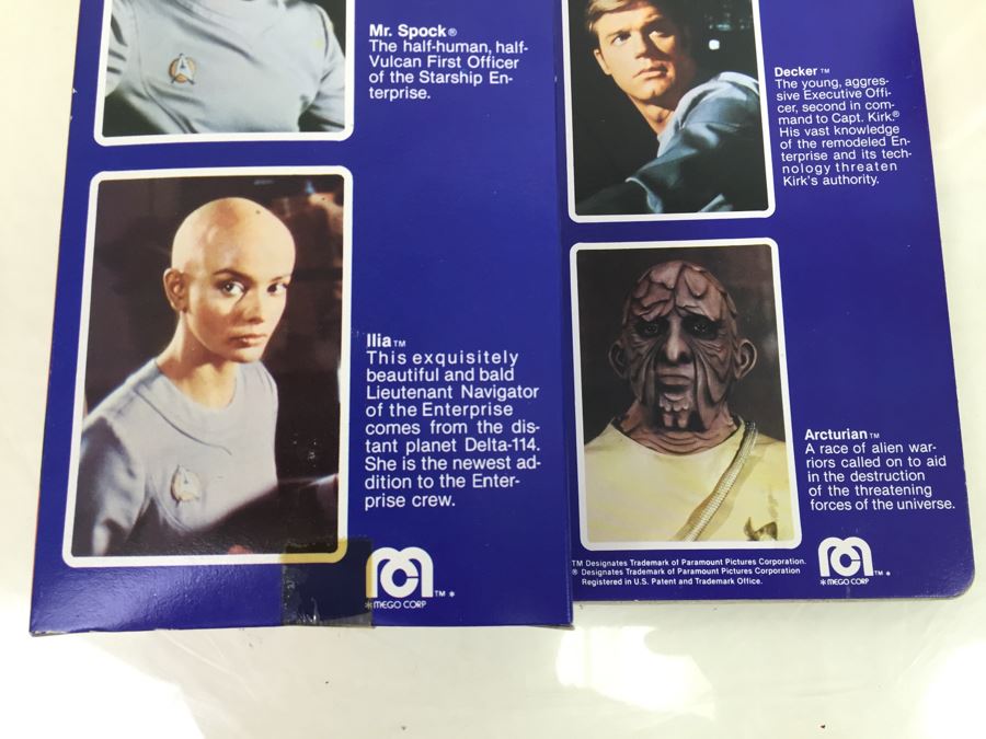 MEGO STAR TREK 'Capt. Kirk' 12 1/2' Action Figure New In Box 91210/1 Vintage 1979 Paramount Pictures Corporation [Photo 14]