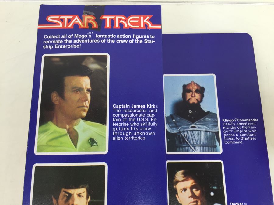 MEGO STAR TREK 'Capt. Kirk' 12 1/2' Action Figure New In Box 91210/1 Vintage 1979 Paramount Pictures Corporation [Photo 12]