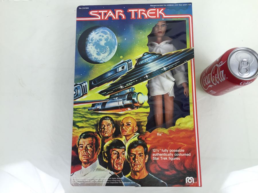 MEGO STAR TREK 'Ilia' 12 1/2' Action Figure New In Box 91210/4 Vintage 1979 Paramount Pictures Corporation [Photo 1]