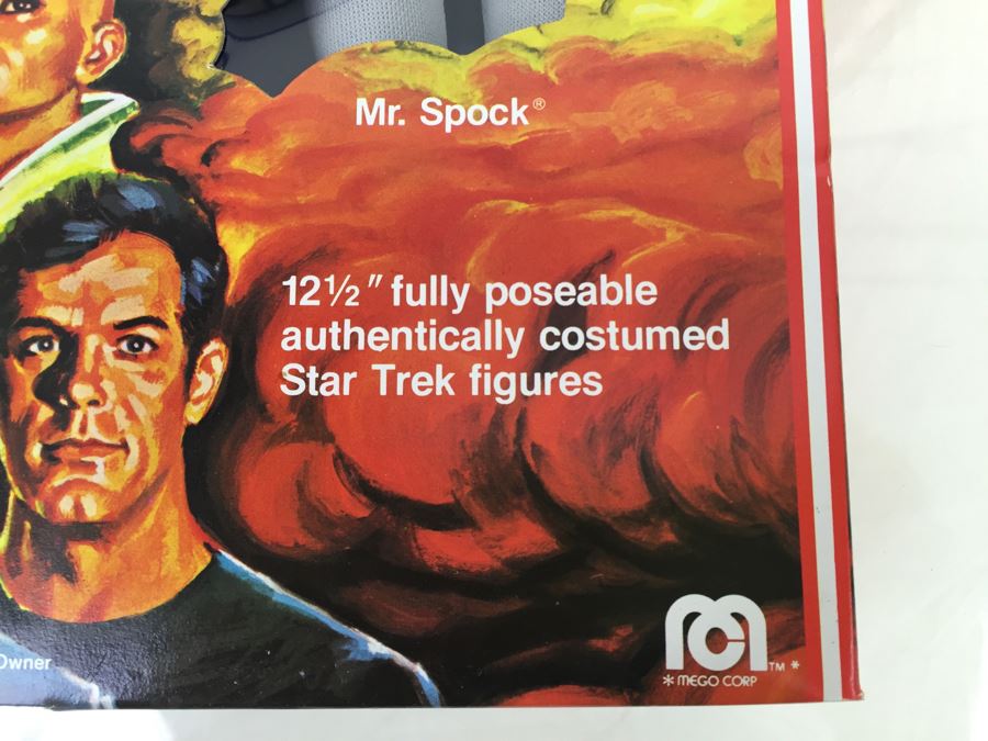 MEGO STAR TREK 'Mr. Spock' 12 1/2' Action Figure New In Box 91210/2 Vintage 1979 Paramount Pictures Corporation [Photo 4]