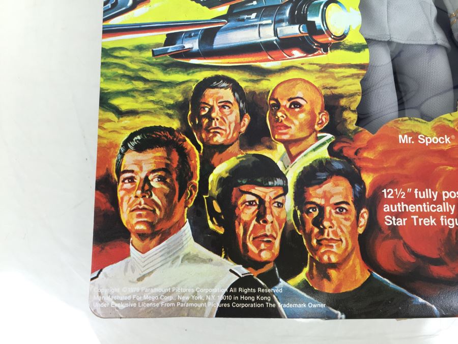 MEGO STAR TREK 'Mr. Spock' 12 1/2' Action Figure New In Box 91210/2 Vintage 1979 Paramount Pictures Corporation [Photo 5]