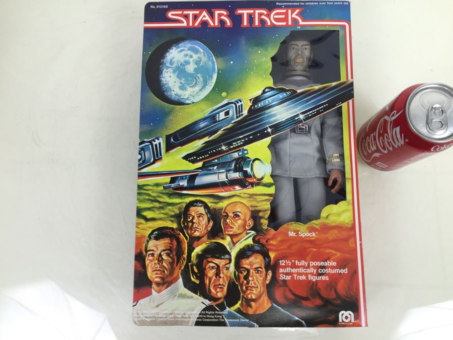 MEGO STAR TREK 'Mr. Spock' 12 1/2' Action Figure New In Box 91210/2 Vintage 1979 Paramount Pictures Corporation