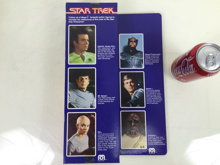 MEGO STAR TREK 'Mr. Spock' 12 1/2' Action Figure New In Box 91210/2 Vintage 1979 Paramount Pictures Corporation [Photo 2]