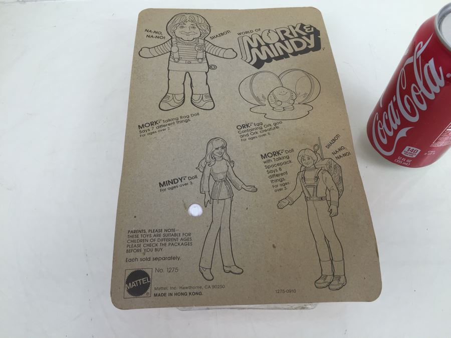 Mork & Mindy Robin Williams As Mork From Ork Mattel No. 1275 New In Packaging Vintage 1979 [Photo 3]