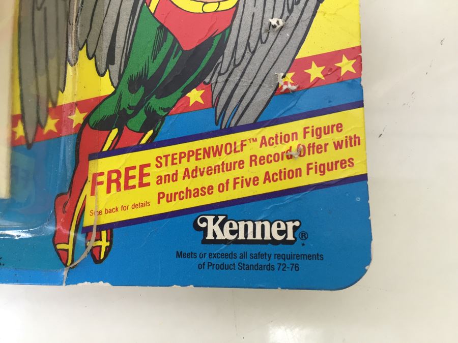 Kenner Super Powers HAWKMAN New In Packaging With Mini Comic Book No. 99710 Vintage 1984 DC Comics [Photo 6]