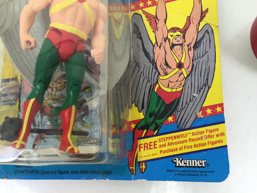 Kenner Super Powers HAWKMAN New In Packaging With Mini Comic Book No. 99710 Vintage 1984 DC Comics [Photo 5]