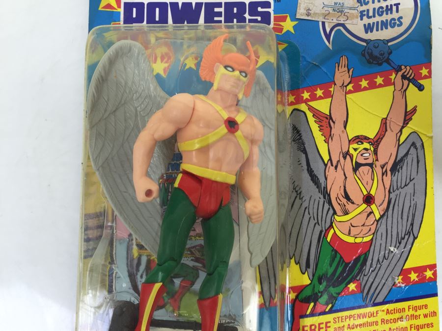 Kenner Super Powers HAWKMAN New In Packaging With Mini Comic Book No. 99710 Vintage 1984 DC Comics [Photo 3]