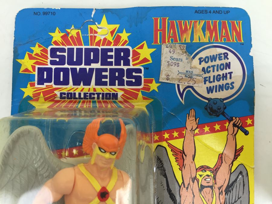 Kenner Super Powers HAWKMAN New In Packaging With Mini Comic Book No. 99710 Vintage 1984 DC Comics [Photo 4]
