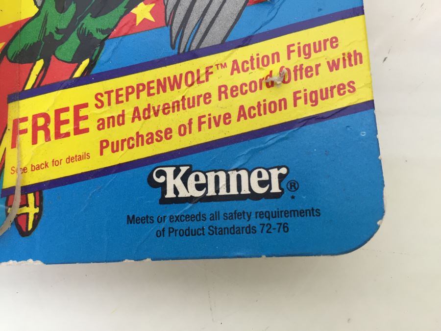 Kenner Super Powers HAWKMAN New In Packaging With Mini Comic Book No. 99710 Vintage 1984 DC Comics [Photo 7]