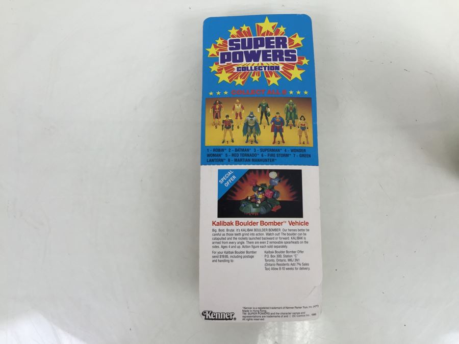 Kenner Super Powers Superman New In Packaging Vintage 1986 DC Comics [Photo 3]