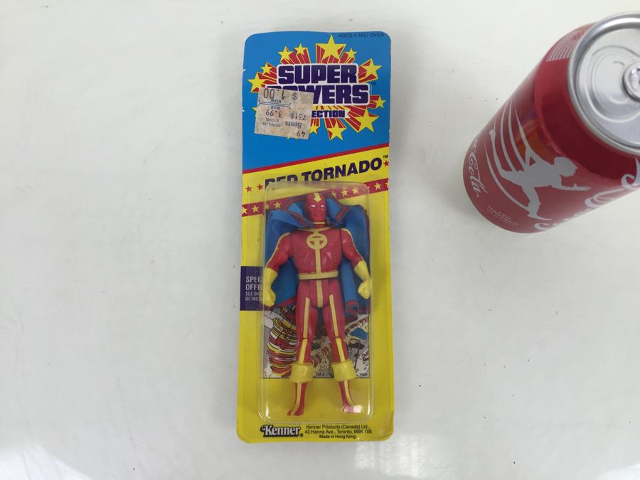 Kenner Super Powers Red Tornado New In Packaging Vintage 1986 DC Comics [Photo 1]