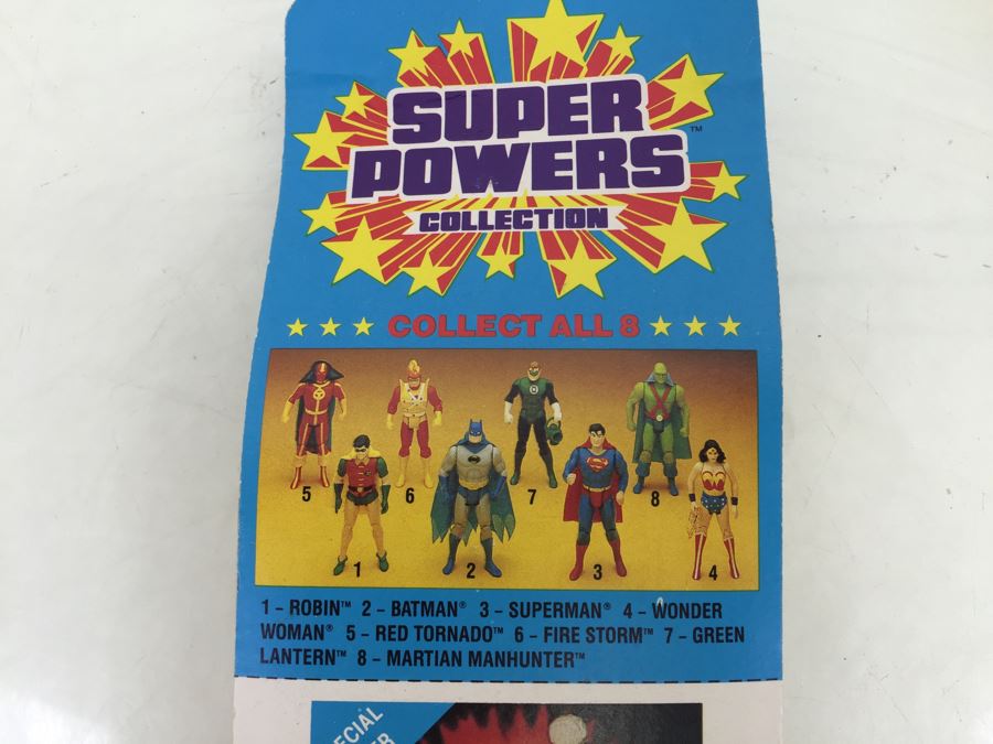 Kenner Super Powers Red Tornado New In Packaging Vintage 1986 DC Comics [Photo 12]