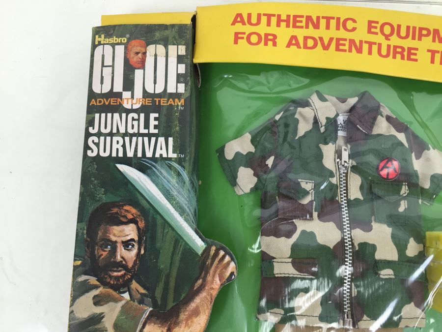 GI Joe Adventure Team Jungle Survival Authentic GI Joe Clothing New In ...