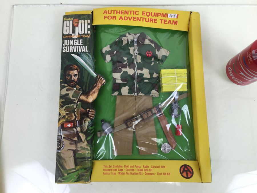 GI Joe Adventure Team Jungle Survival Authentic GI Joe Clothing New In Box Hasbro 7370 Vintage 1971 [Photo 1]