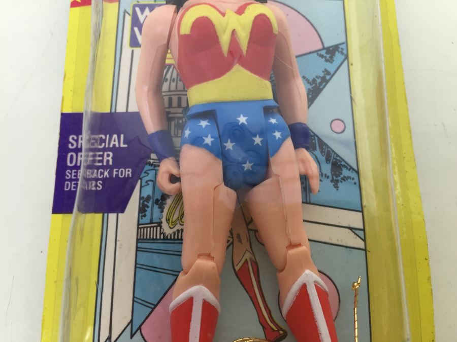 Kenner Super Powers Wonder Woman New In Packaging Vintage 1986 DC Comics [Photo 6]