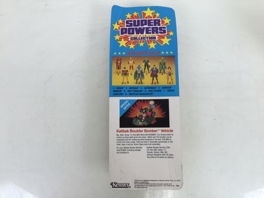 Kenner Super Powers Wonder Woman New In Packaging Vintage 1986 DC Comics [Photo 2]