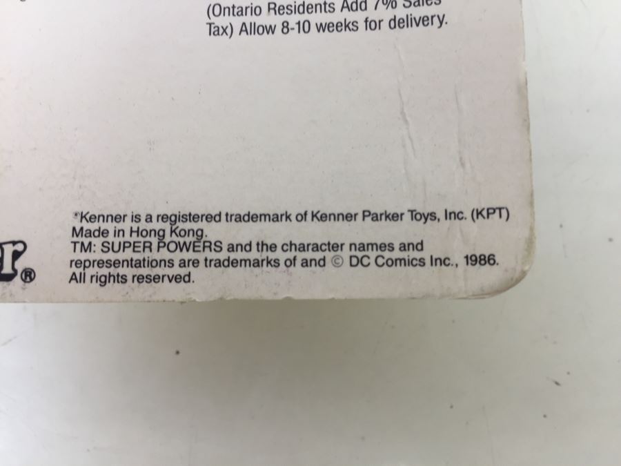 Kenner Super Powers Wonder Woman New In Packaging Vintage 1986 DC Comics [Photo 15]