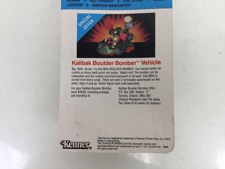 Kenner Super Powers Wonder Woman New In Packaging Vintage 1986 DC Comics [Photo 14]