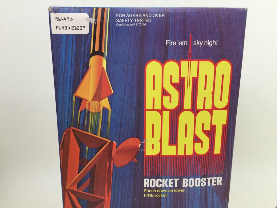 Mattel Astro Blast Rocket Booster In Box No. 2123 Vintage 1978 [Photo 4]