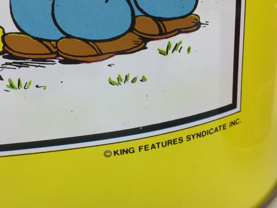 Popeye Waste Basket Vintage 1970's Cheinco New Old Stock [Photo 12]