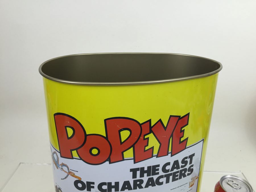 Popeye Waste Basket Vintage 1970's Cheinco New Old Stock [Photo 13]