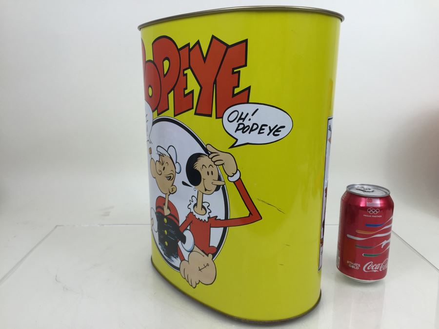 Popeye Waste Basket Vintage 1970's Cheinco New Old Stock [Photo 6]