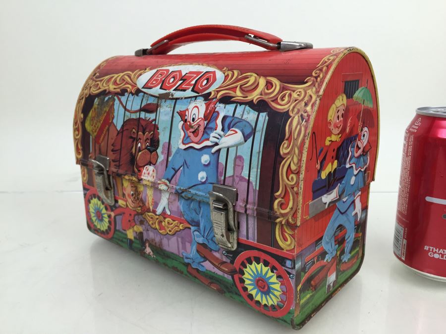 BOZO The Clown Aladdin Industries Lunch Pale Vintage 1963 [Photo 2]