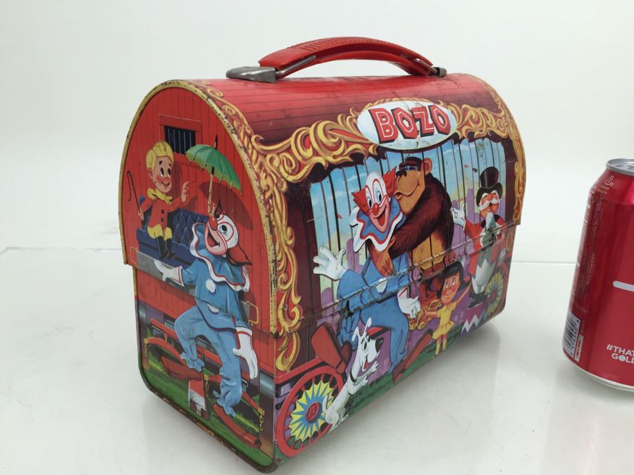 BOZO The Clown Aladdin Industries Lunch Pale Vintage 1963 [Photo 8]