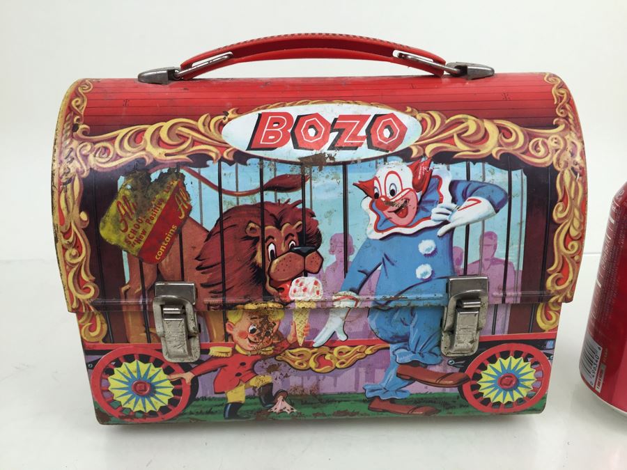 BOZO The Clown Aladdin Industries Lunch Pale Vintage 1963 [Photo 4]