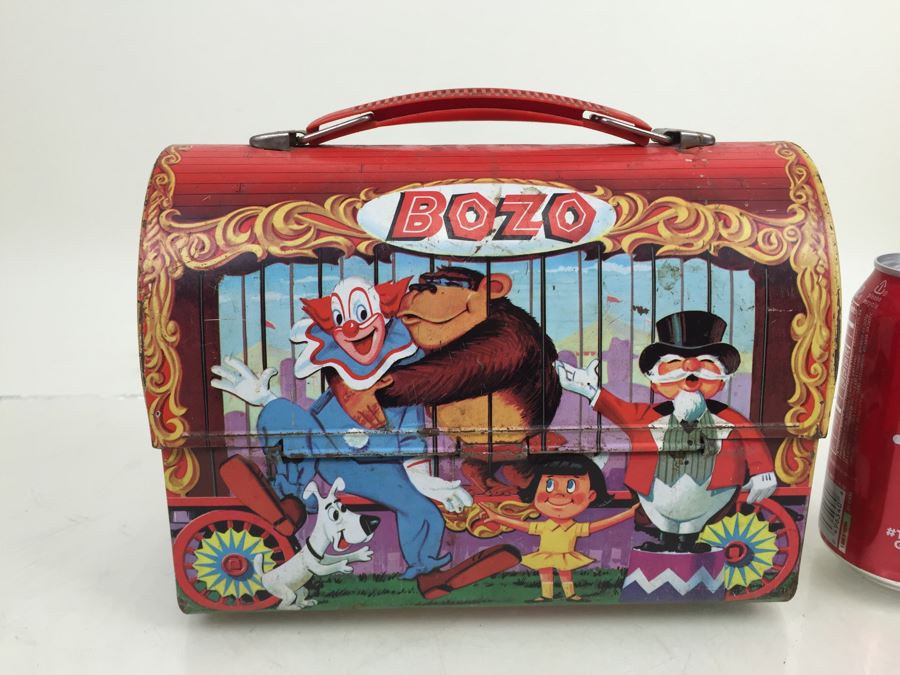 BOZO The Clown Aladdin Industries Lunch Pale Vintage 1963 [Photo 9]