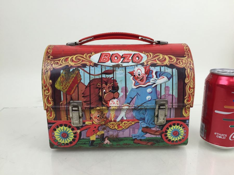 BOZO The Clown Aladdin Industries Lunch Pale Vintage 1963