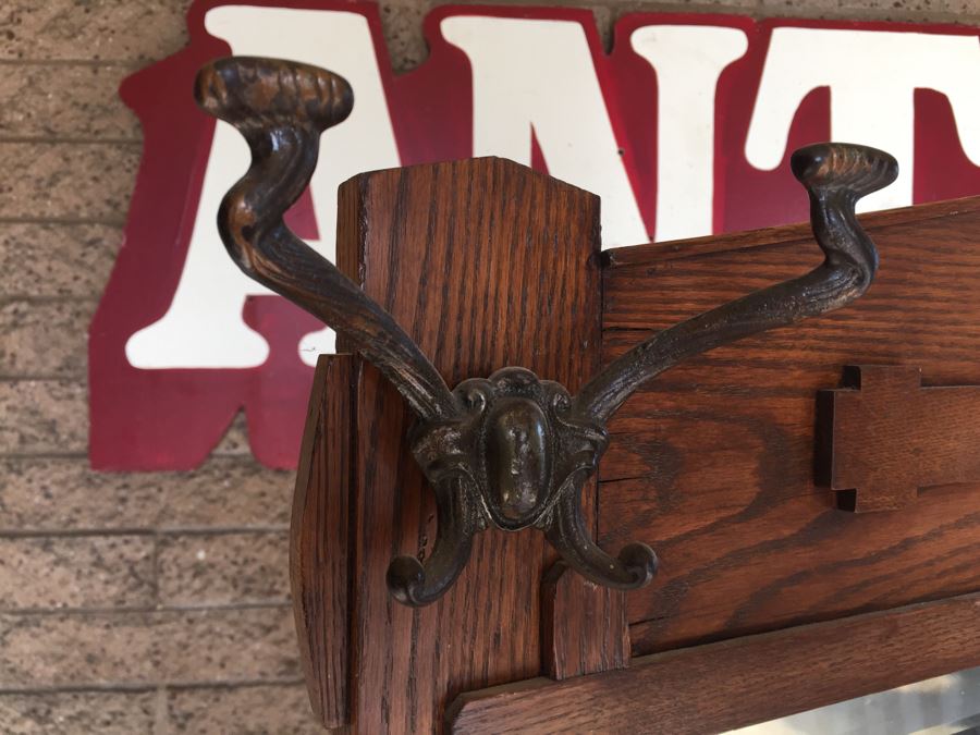 Stunning Smaller Vintage Hall Tree With Custom Cushions [Photo 7]