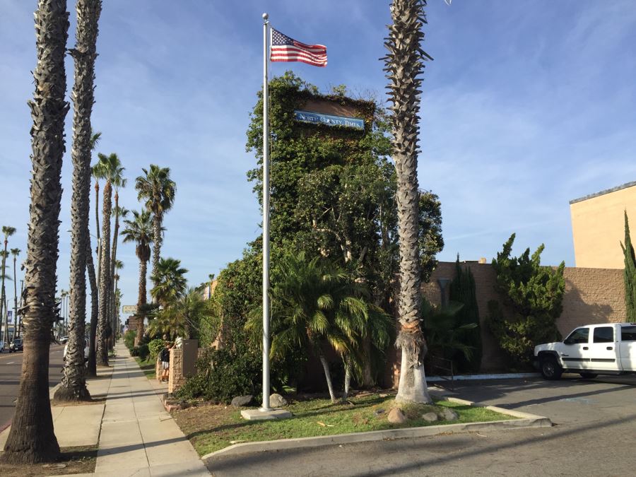 North County Times Blue Newspaper Sign Off Of Coast 101 In Oceanside Sign #1 [Photo 7]
