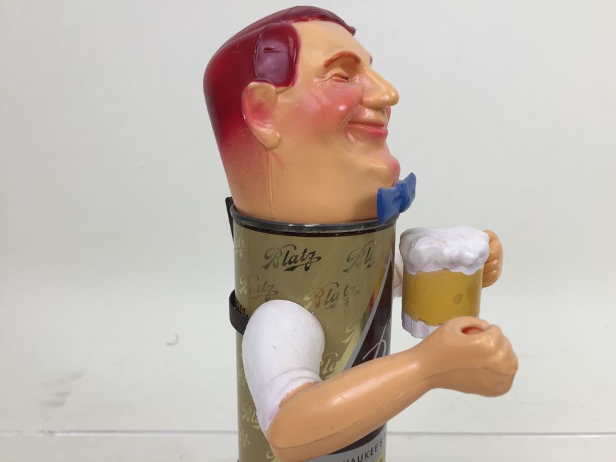 Vintage 1959 Blatz Beer Man Beer Advertising Missing Flag Breweriana [Photo 6]